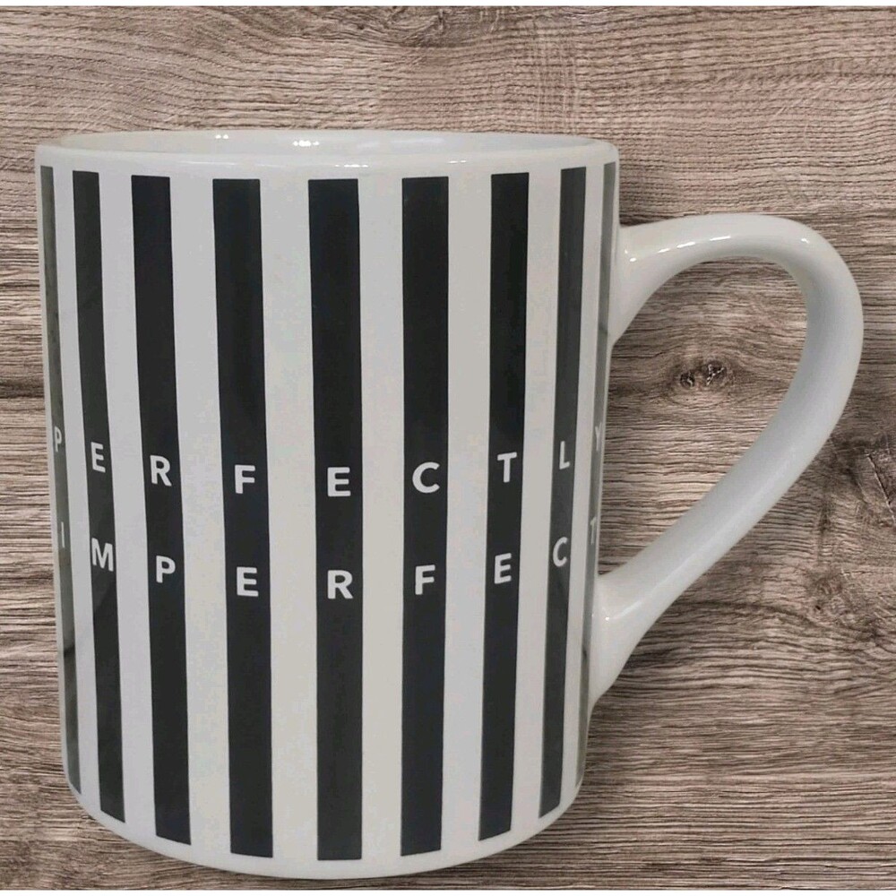 Certified International Alison Petrie "Perfectly Imperfect" Striped Coffee Mug